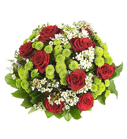 Green and Red Bouquet